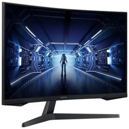 Monitor Gaming Curvo Samsung Odyssey G5 C32G55TQBU/ 32"/ WQHD/ 1ms/ 144Hz/ VA/ Negro
